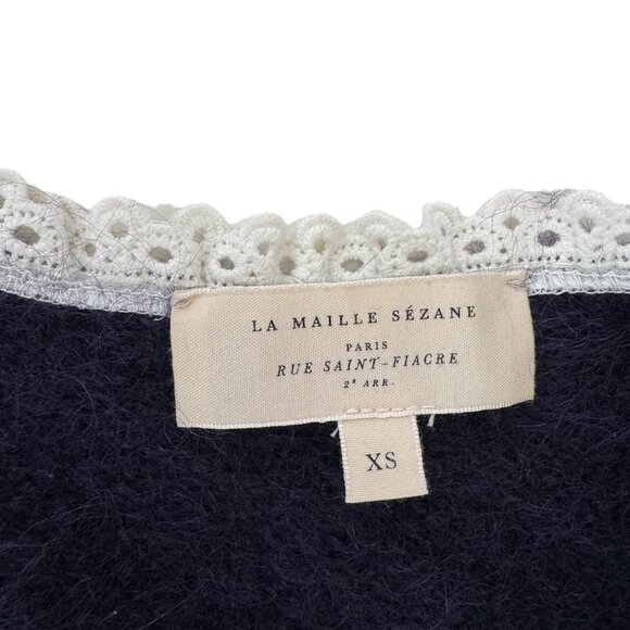 Sézane Maryam Mohair Cardigan - Picture 6 of 8